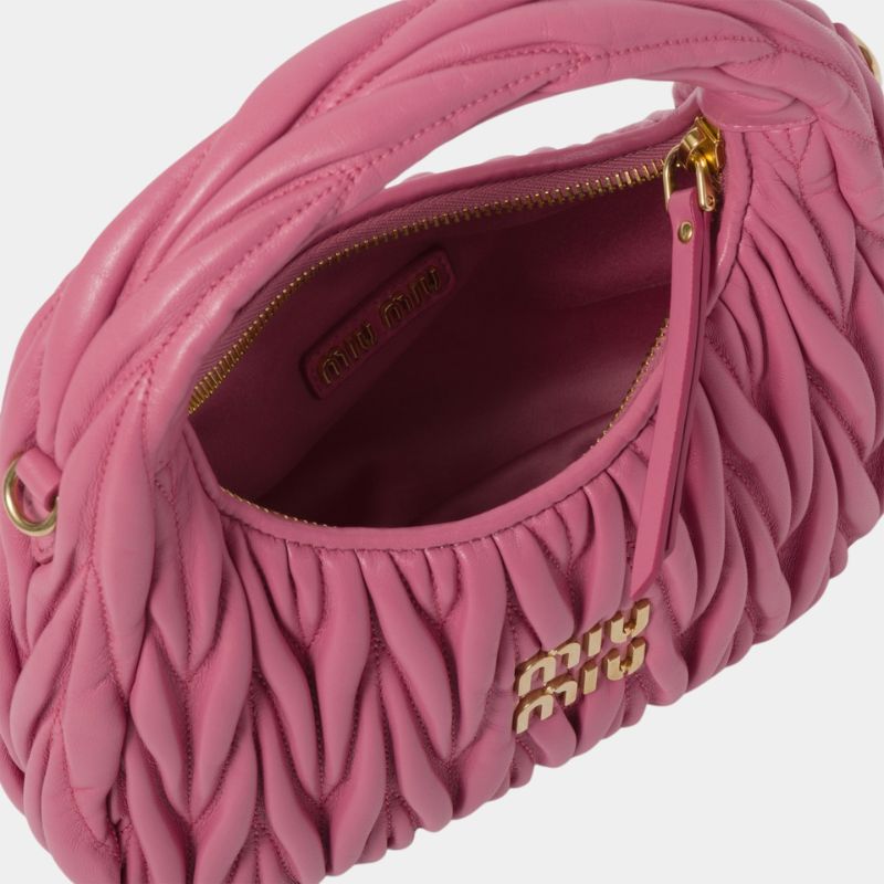 Wander Matelasse Nappa Leather Hobo Bag