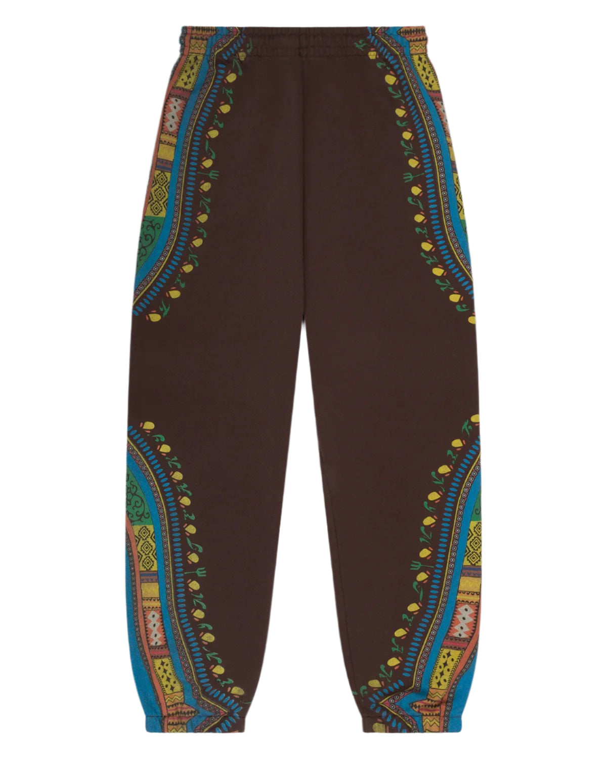 Dashiki Trompe L’oeil Sweatpants Brown