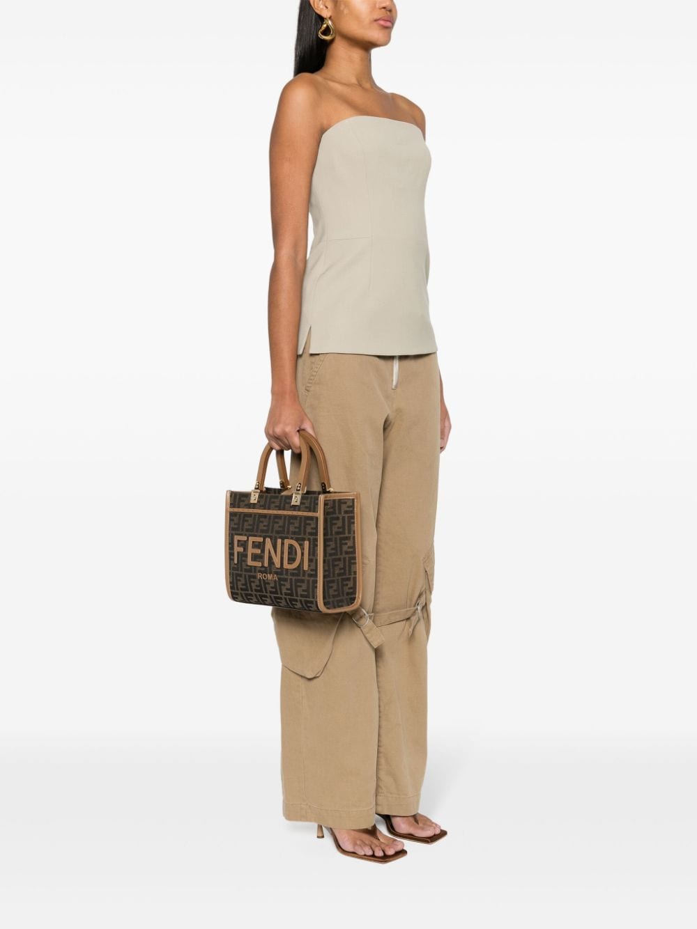 FENDI Small Sunshine Tote Bag