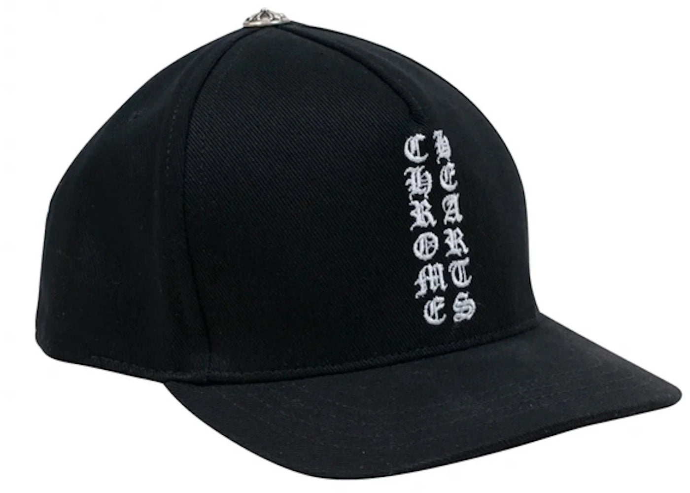 Chrome Hearts Vertical Logo Hat Black