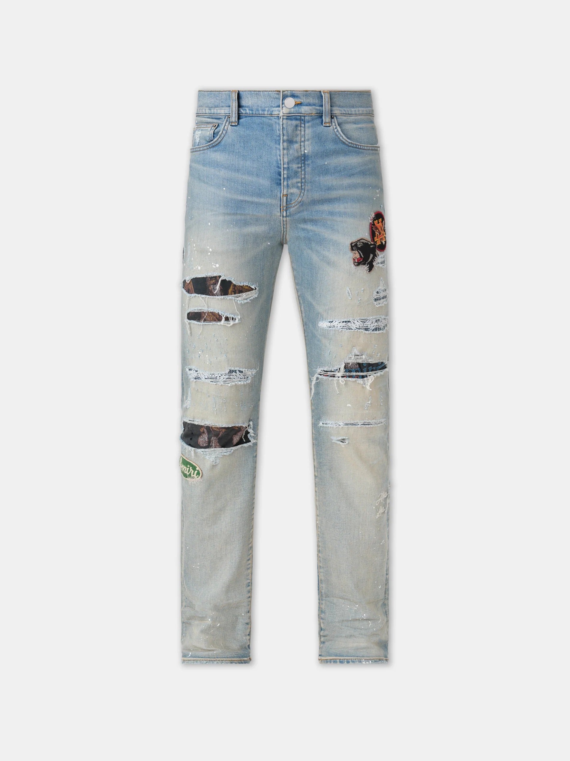 VINTAGE PATCH SLIM JEAN Antique Indigo