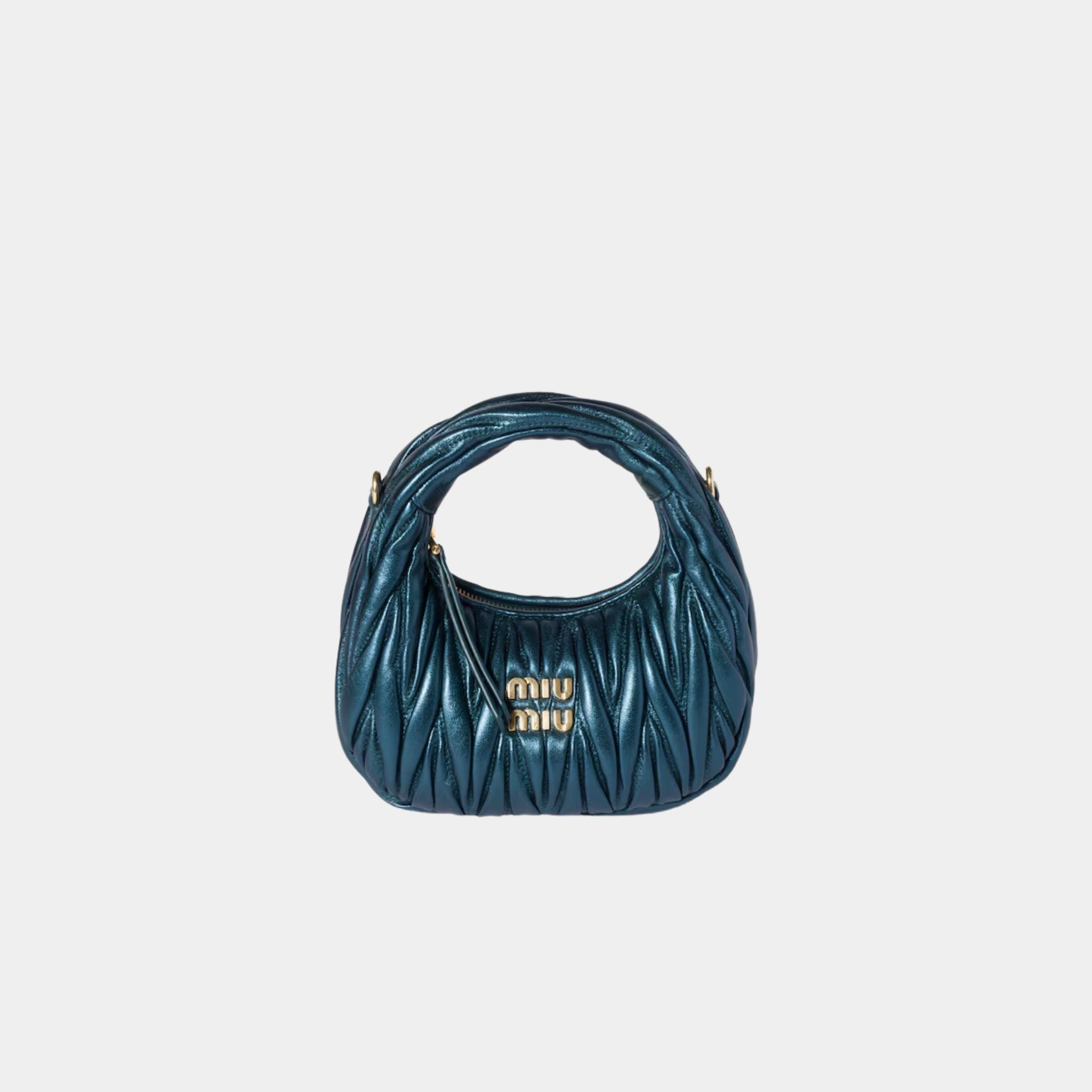 Wander Matelasse Nappa Leather Hobo Mini Bag
