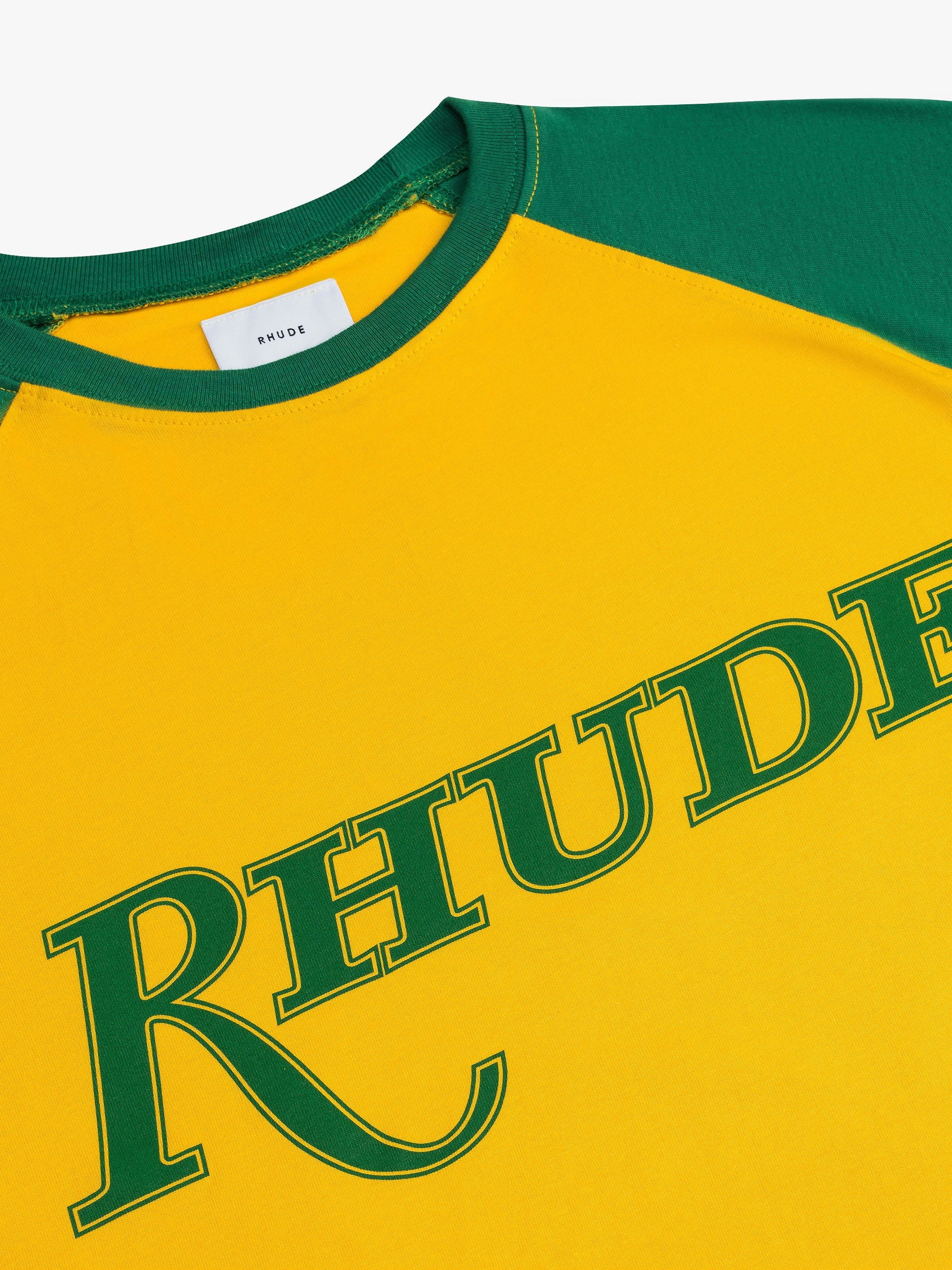 SAO PAULO SHORT SLEEVE TEE - YELLOW/GREEN