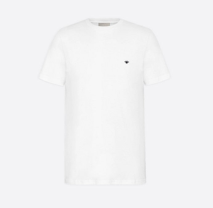 Dior Bee Embroidered T-Shirt White