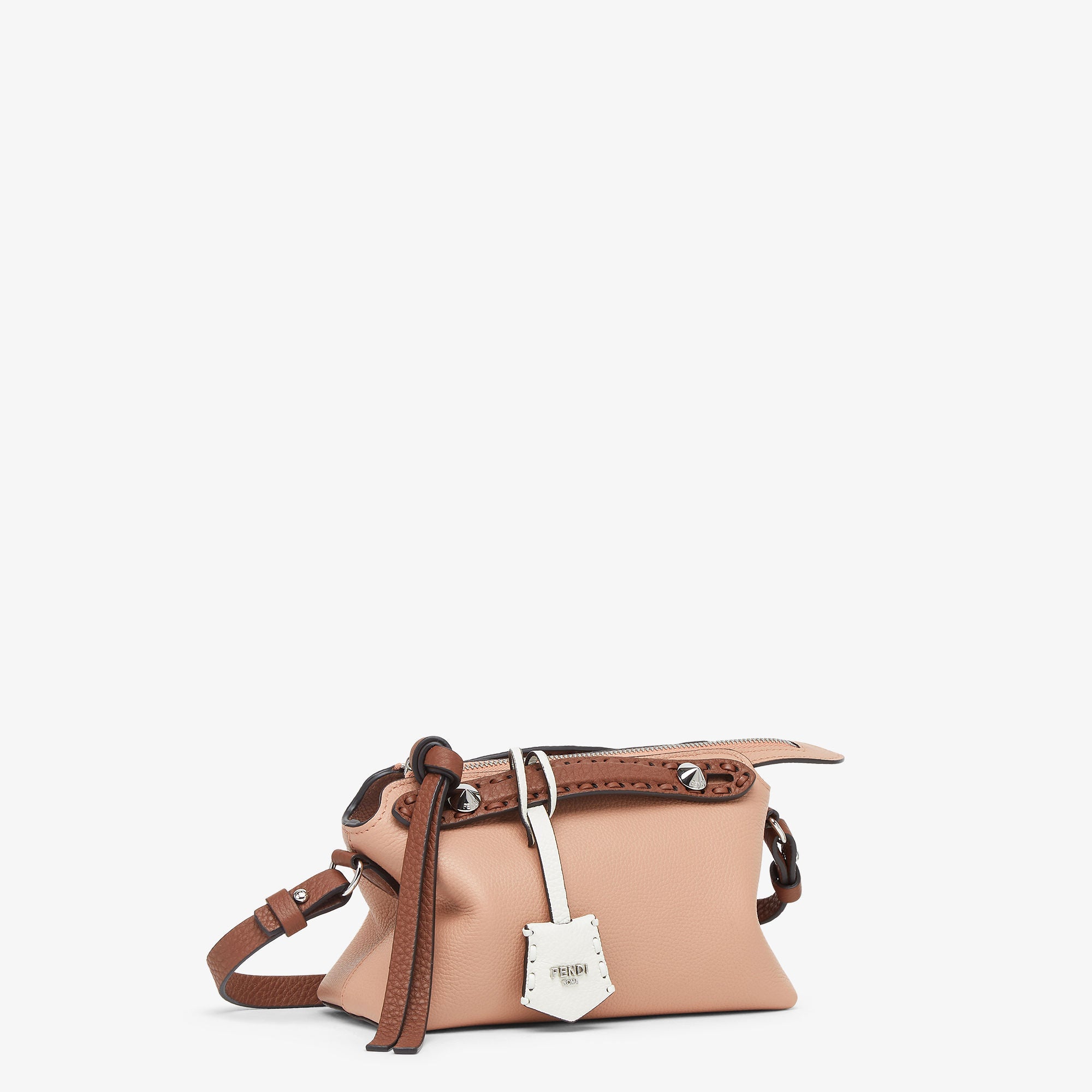 By The Way Selleria Mini Multicolor Selleria mini-bag with 156 hand-sewn topstitches