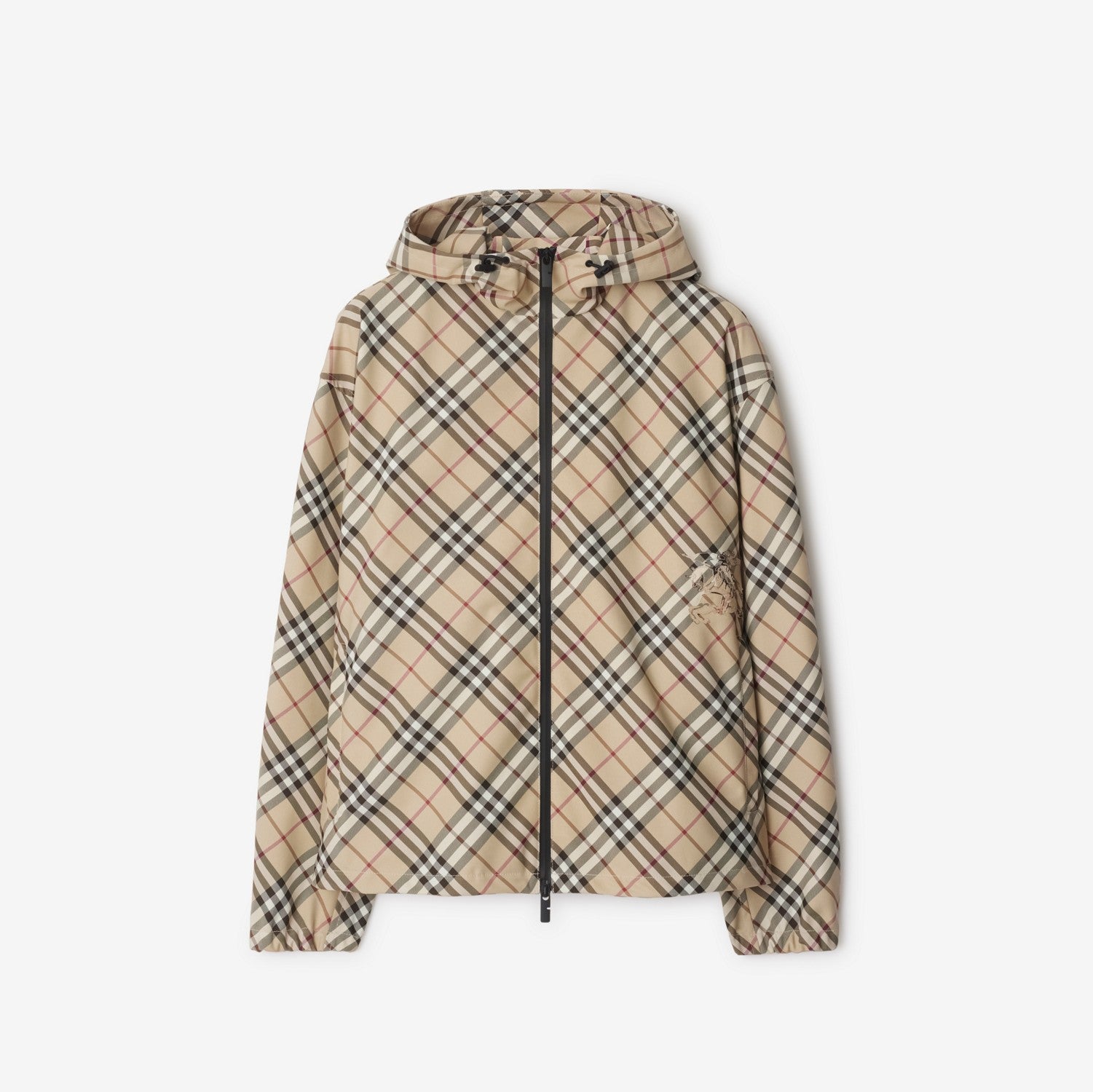 Check Twill Jacket - Alabaster