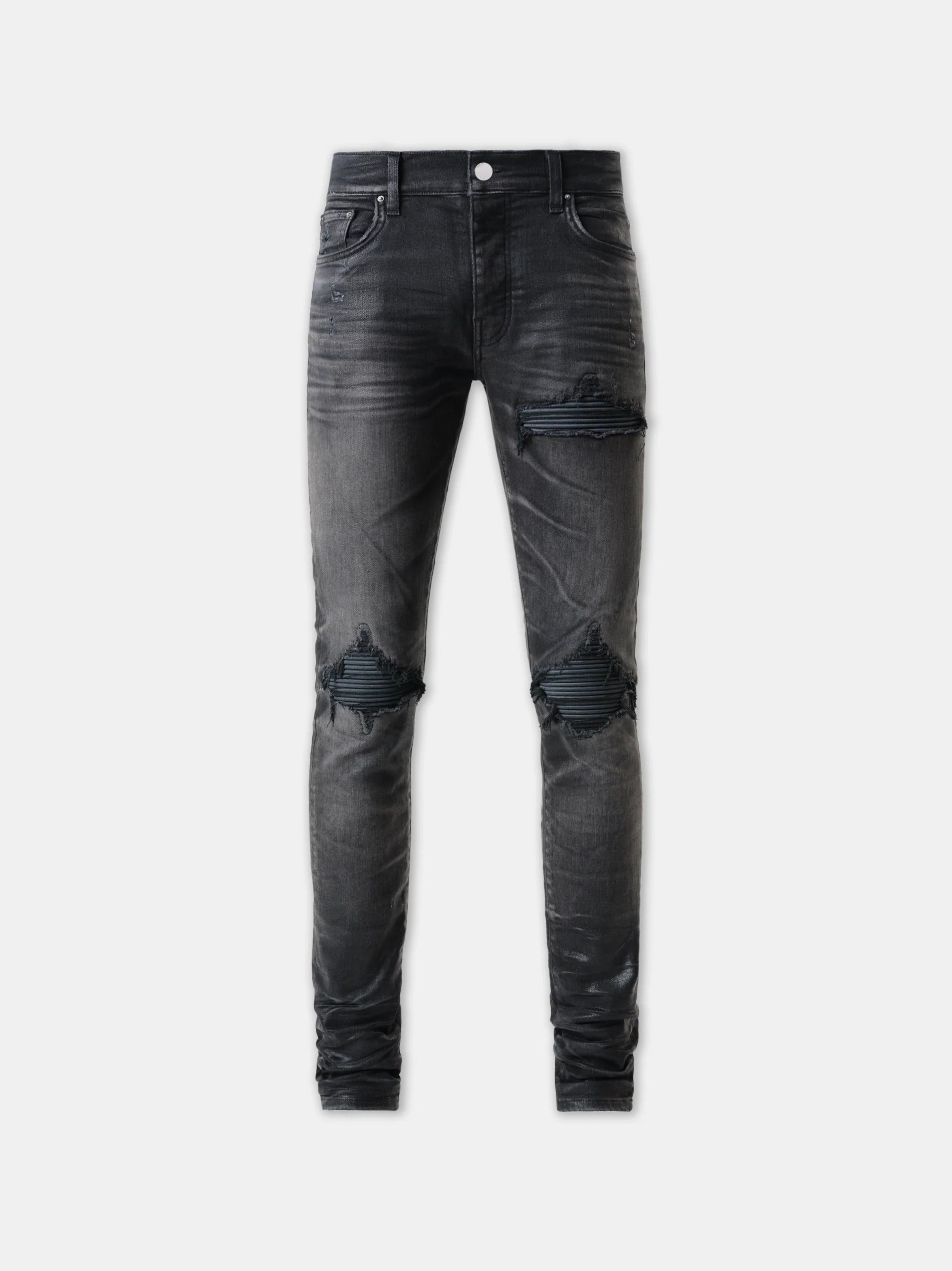 WAXED TONAL MX1 JEAN Waxed Faded Black