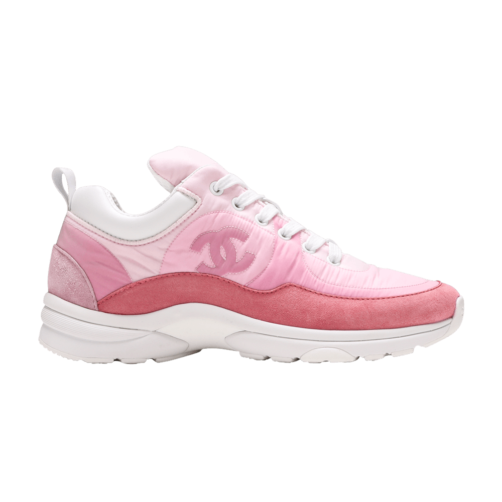 Chanel Wmns Suede Calfskin Sneaker 'Pale Pink'