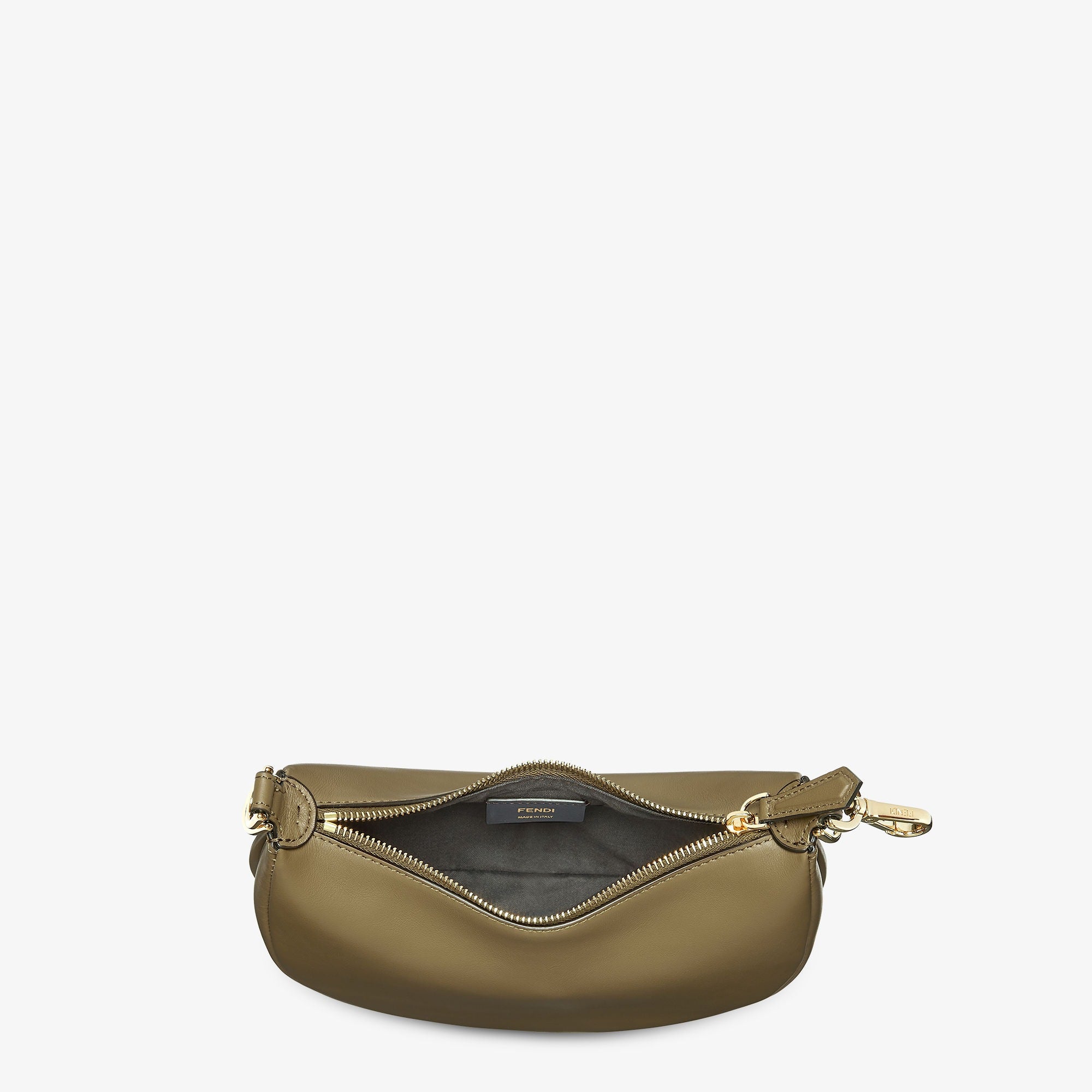 Fendigraphy Mini Green leather mini-bag