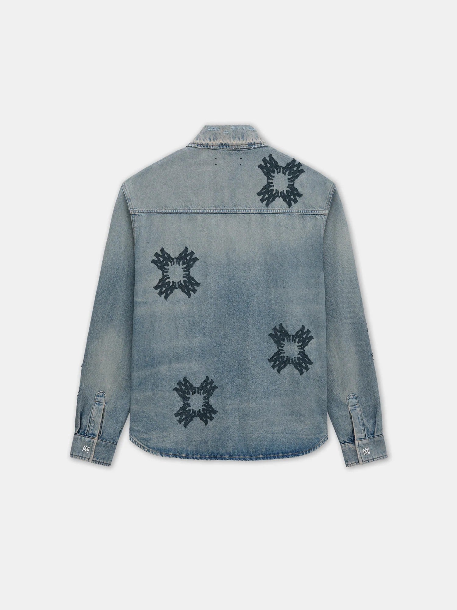MA QUAD APPLIQUE OVERSHIRT Antique Indigo