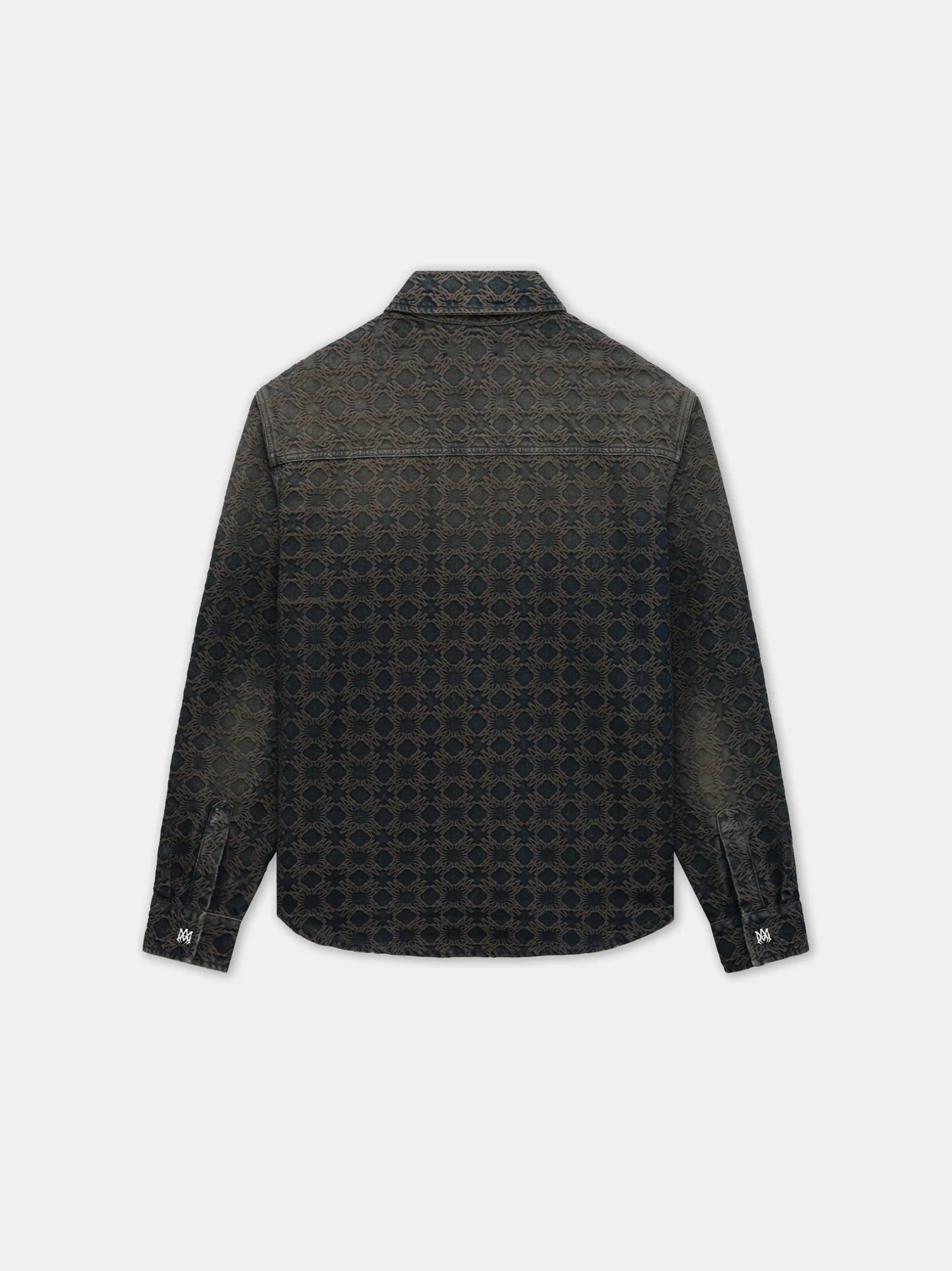 MA QUAD JACQUARD OVERSHIRT Midnight Indigo