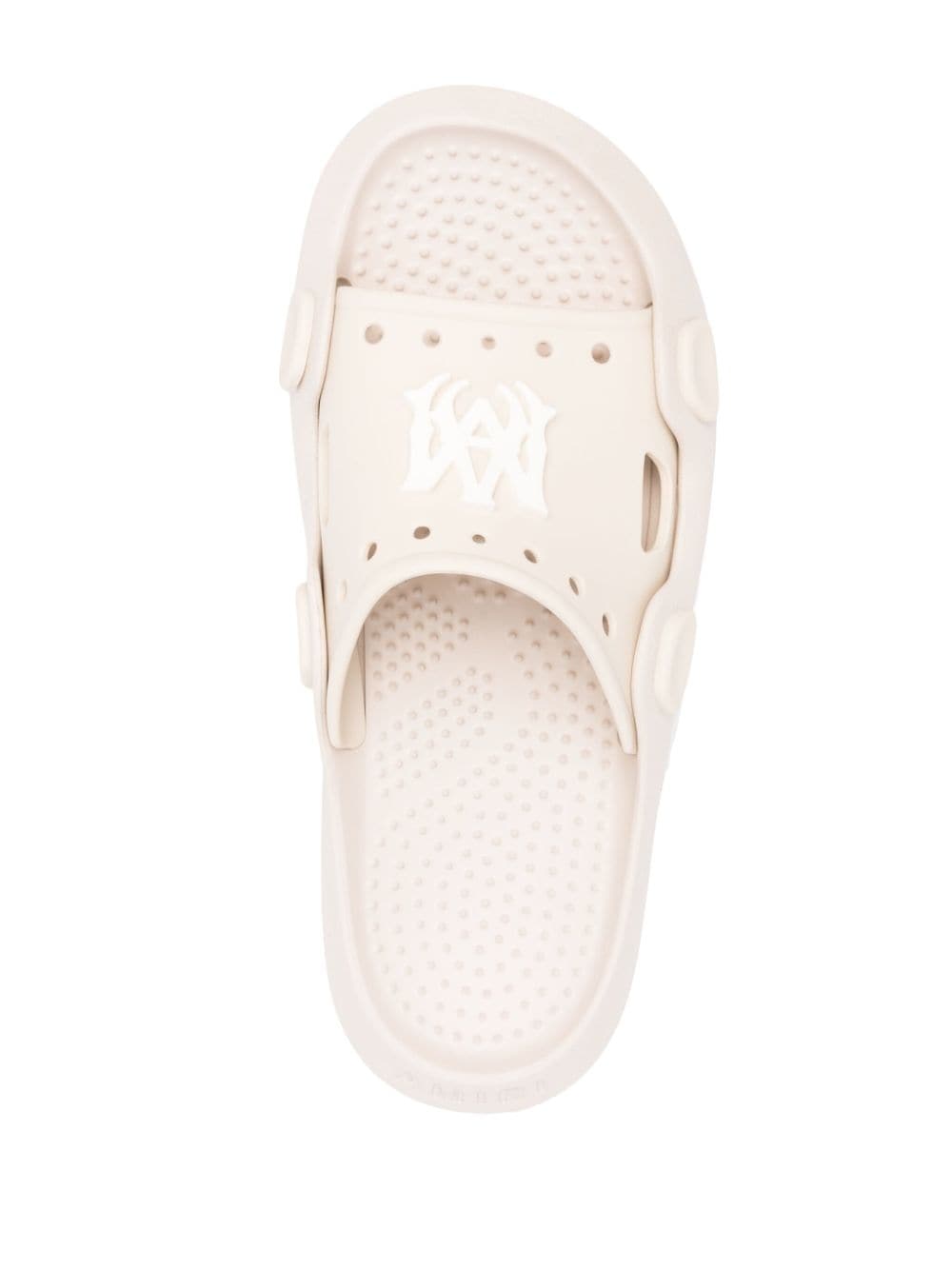 Sunday rubberised-logo slides