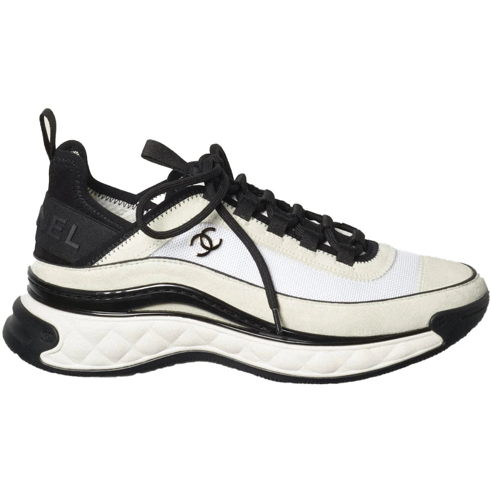 Chanel Suede Trainer White Black (Women's)