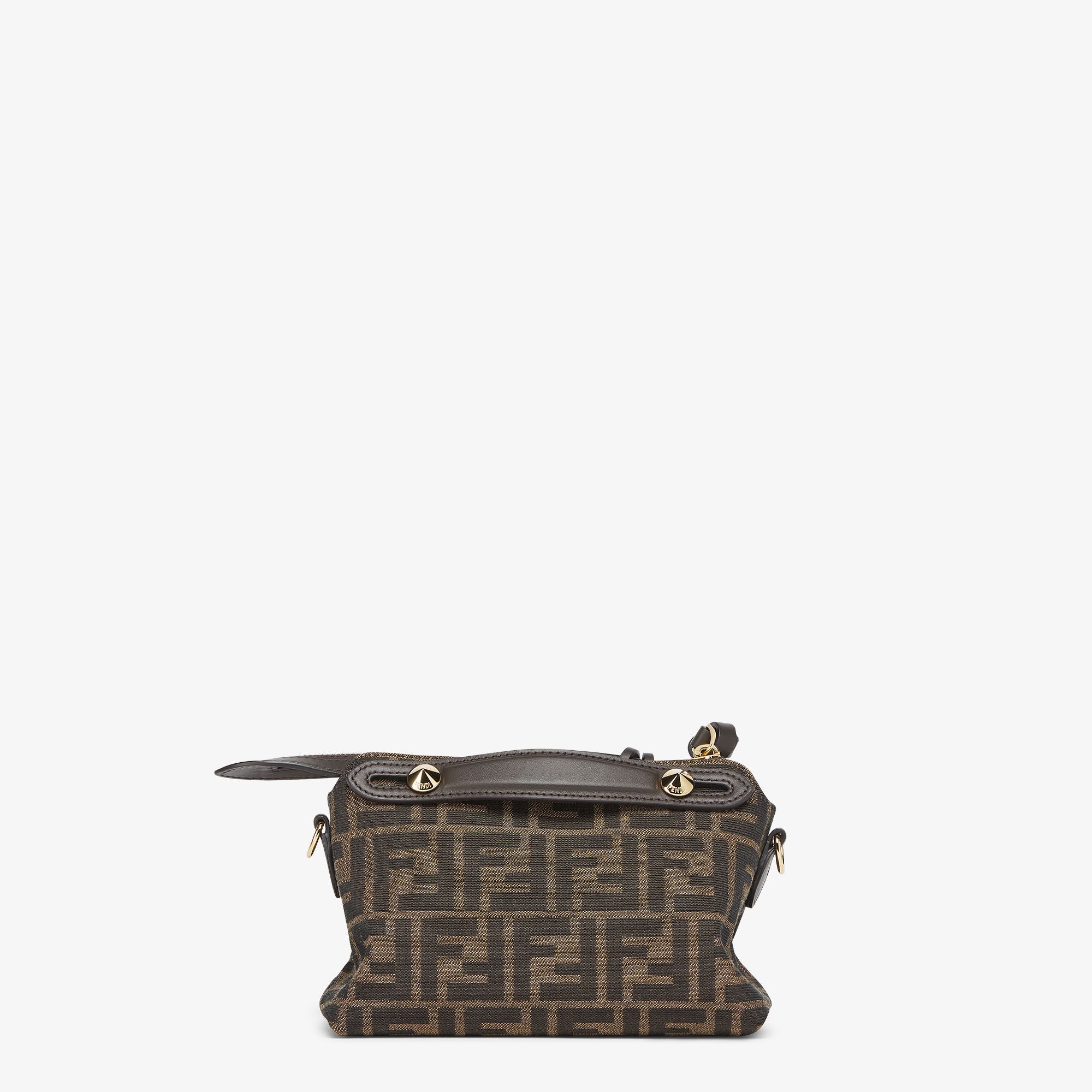 By The Way Soft Mini Brown FF jacquard fabric mini bag
