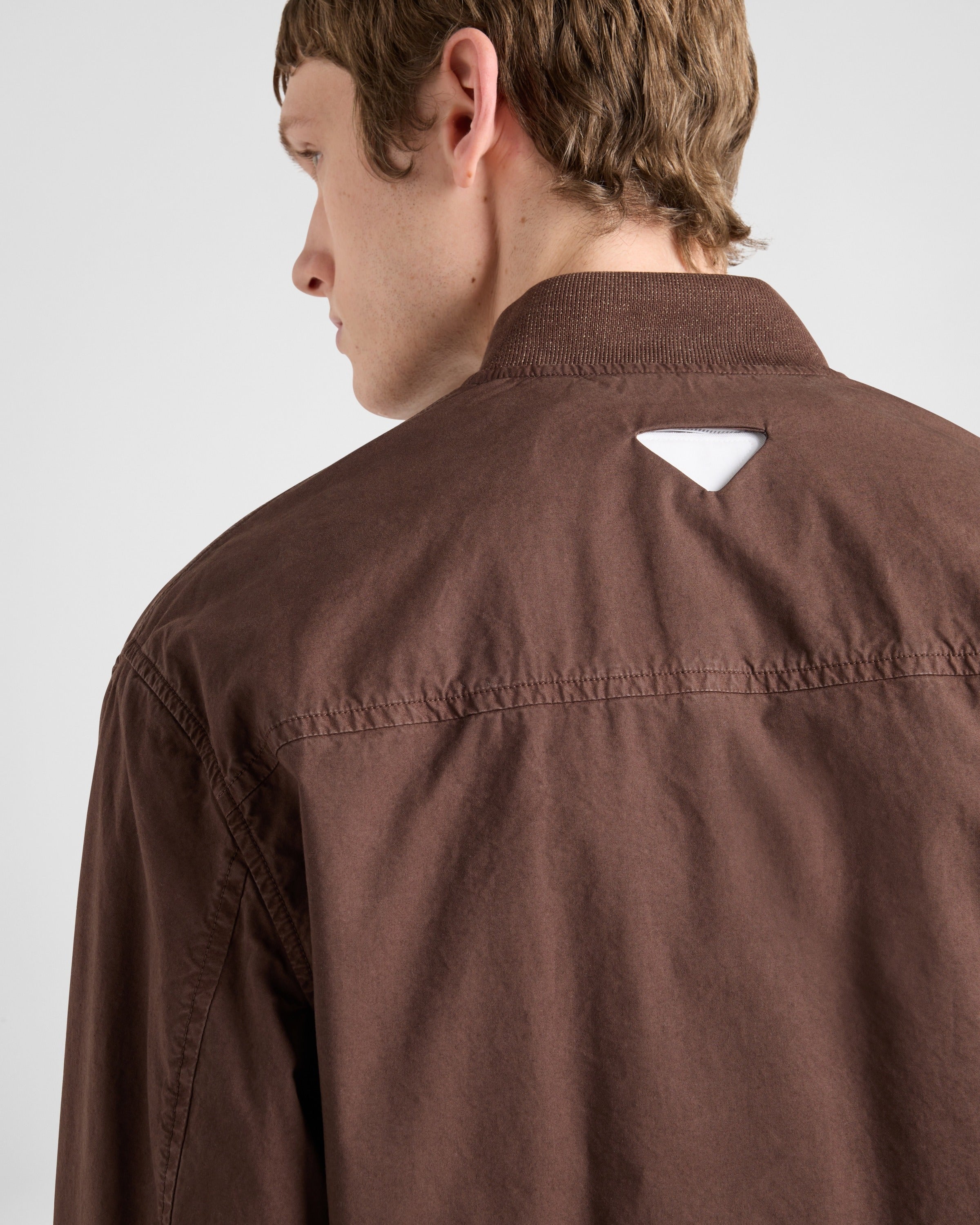Cotton blouson jacket Ebony