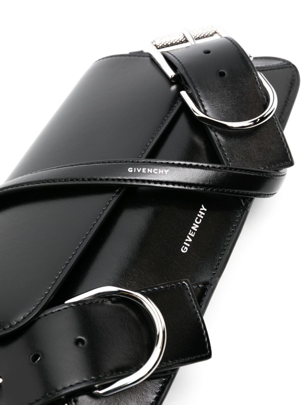Givenchy Voyou Leather Shoulder Bag