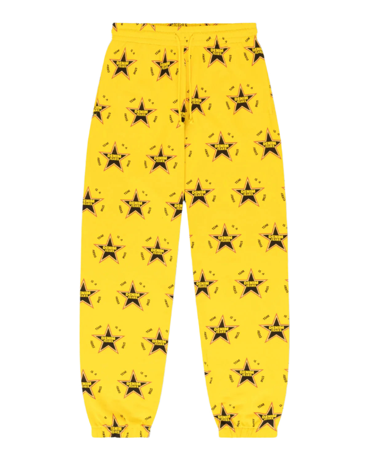 Every Tear Is A Star Sweatpants Yellow Yellow