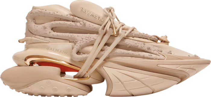 Balmain Unicorn Low-Top Beige
