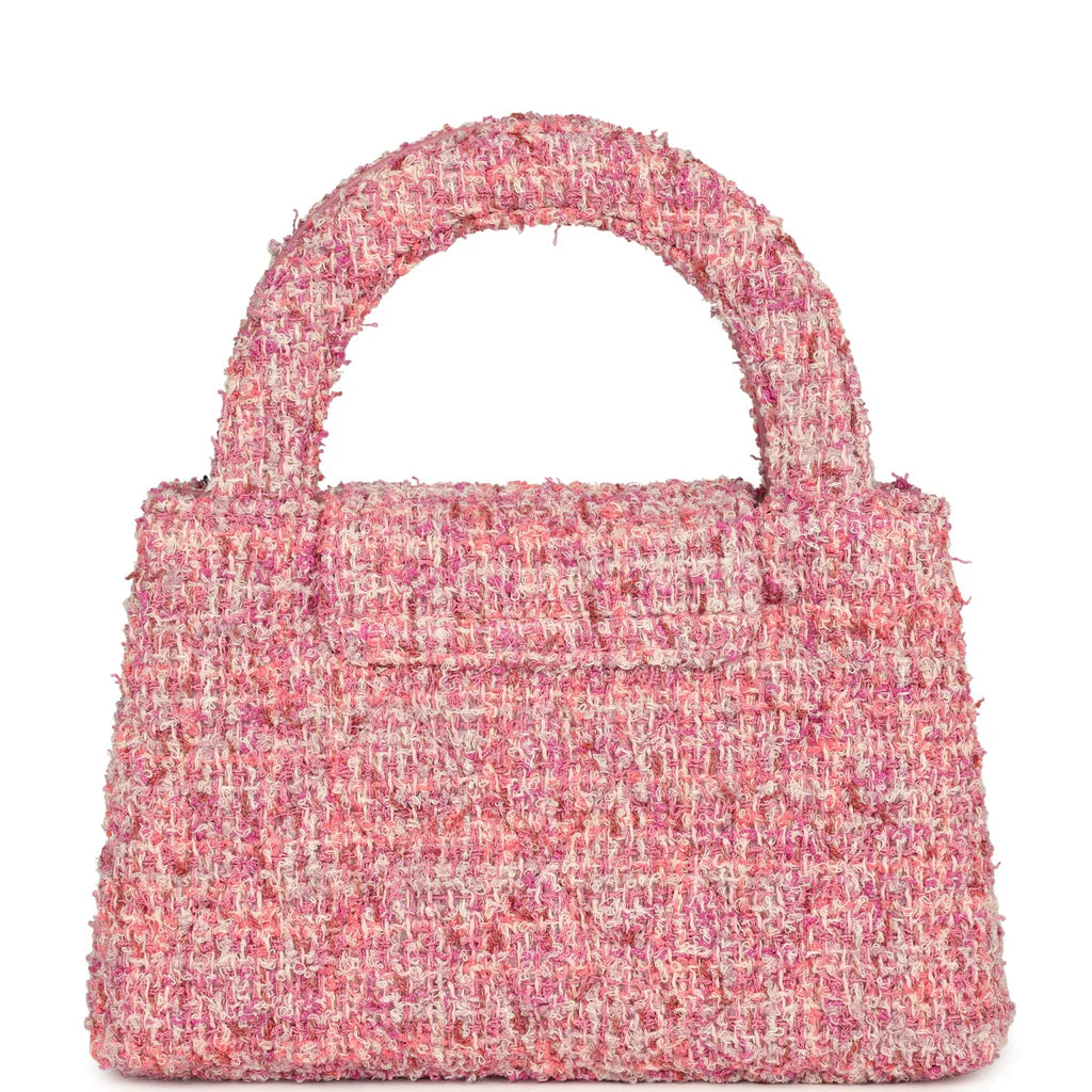 Chanel Mini Kelly Bag Pink Tweed