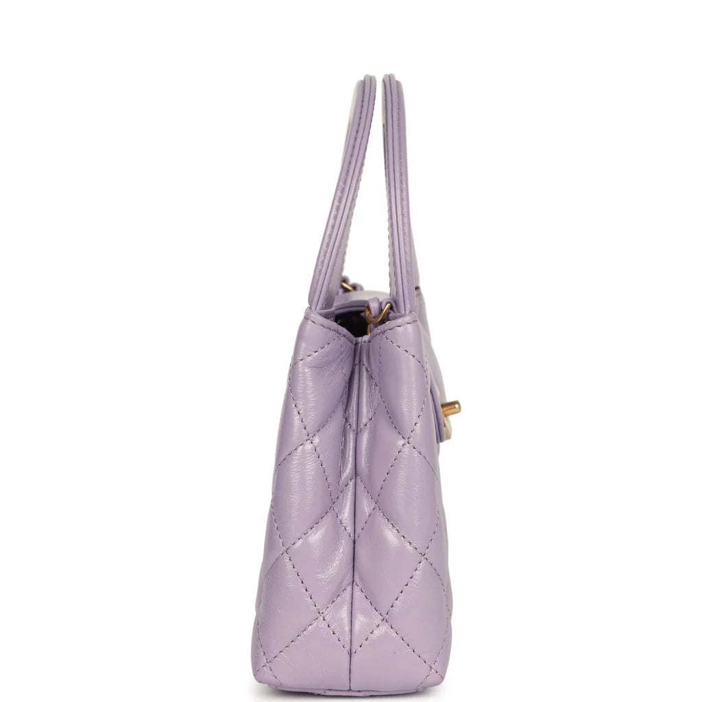 Chanel Mini Kelly Bag Purple