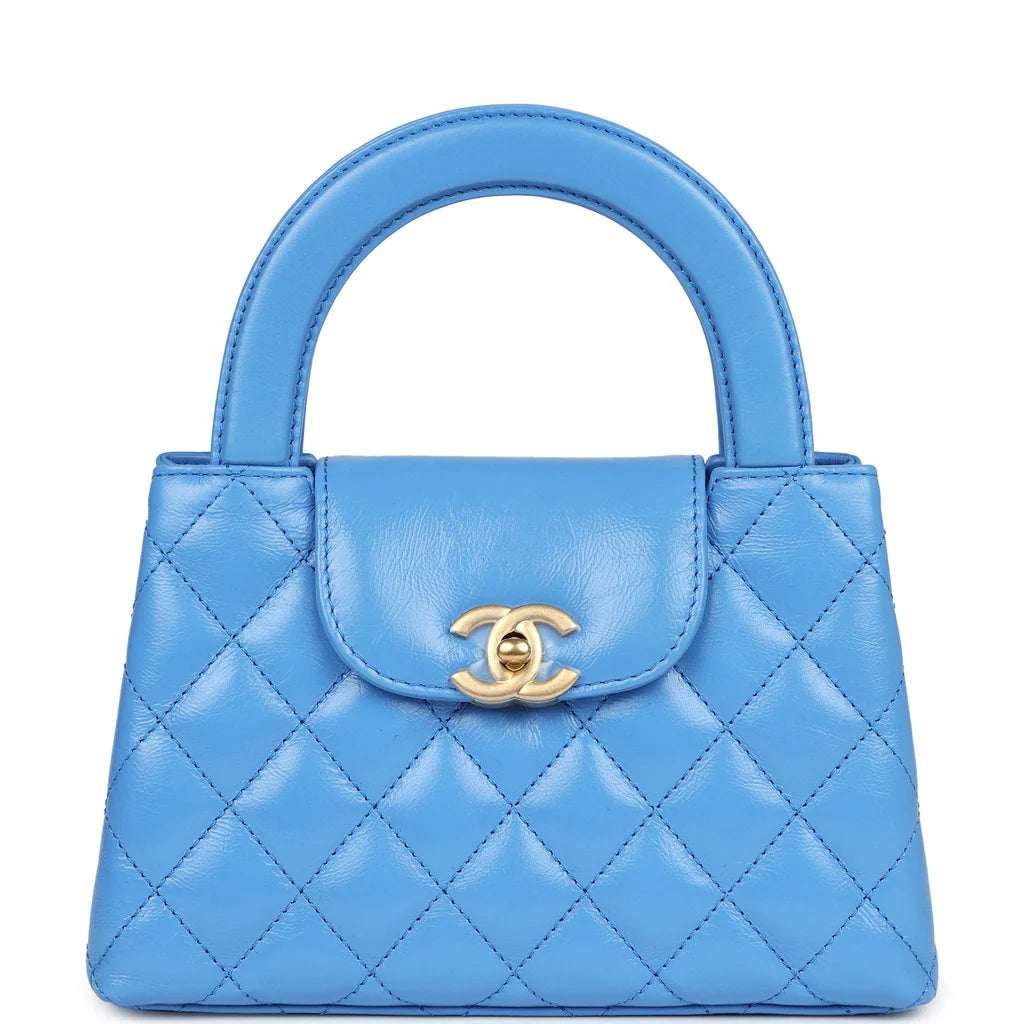 Chanel Mini Kelly Bag Blue