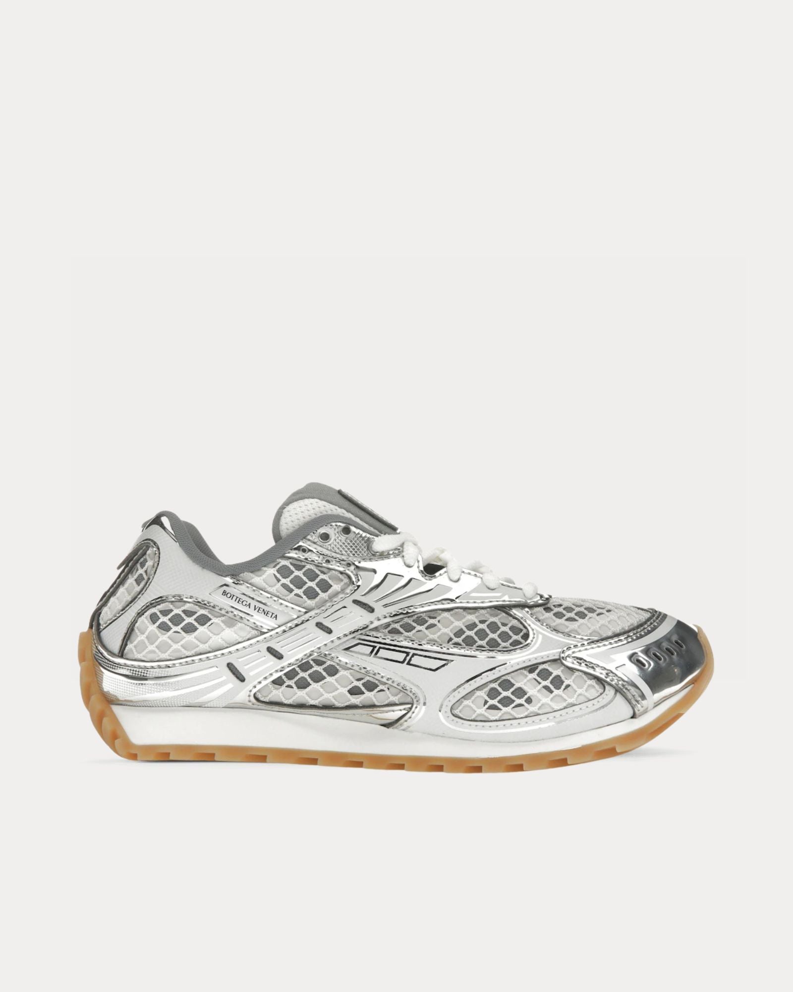 Orbit Silver / White Low Top Sneakers