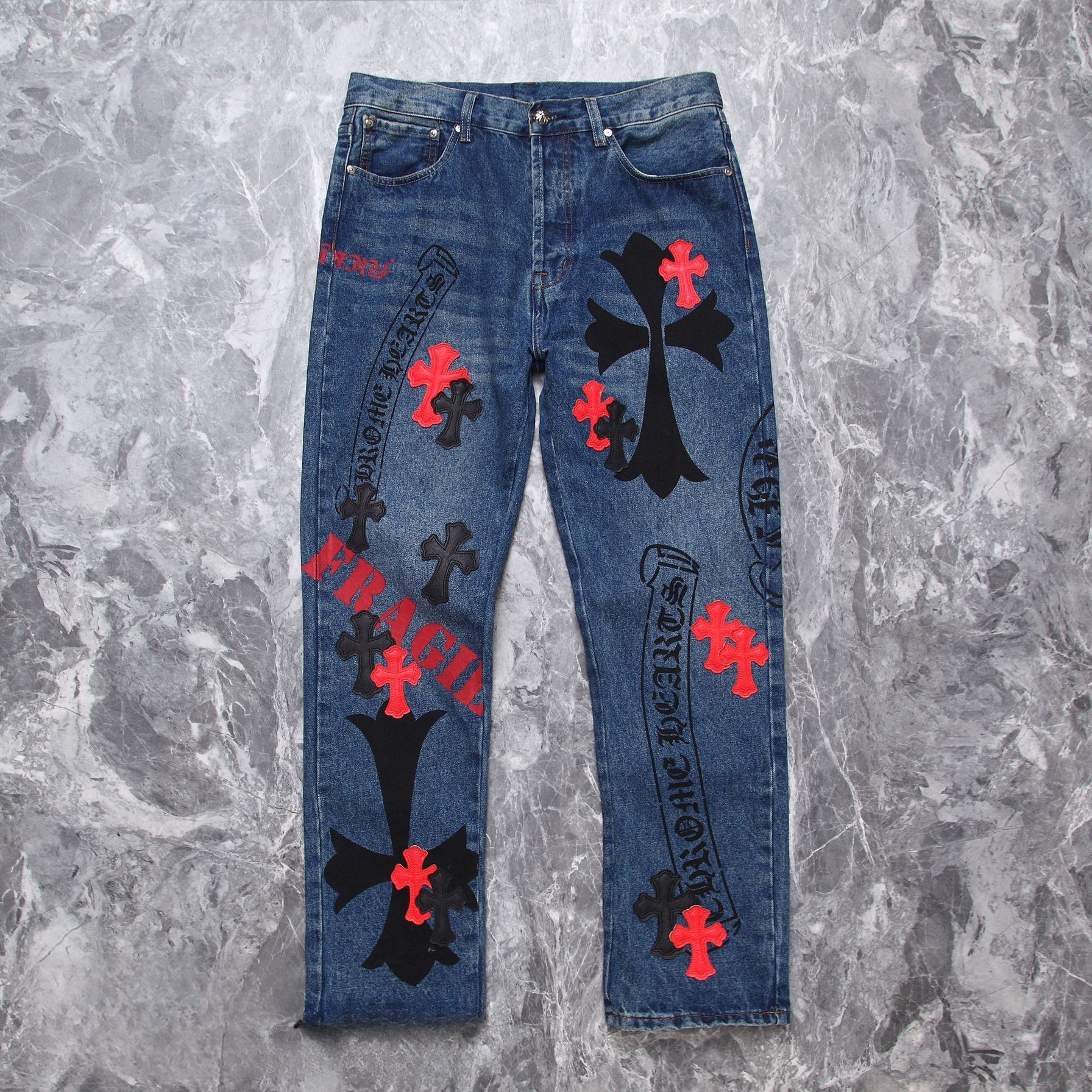 Chrome Hearts x Levi's Painting Jeans