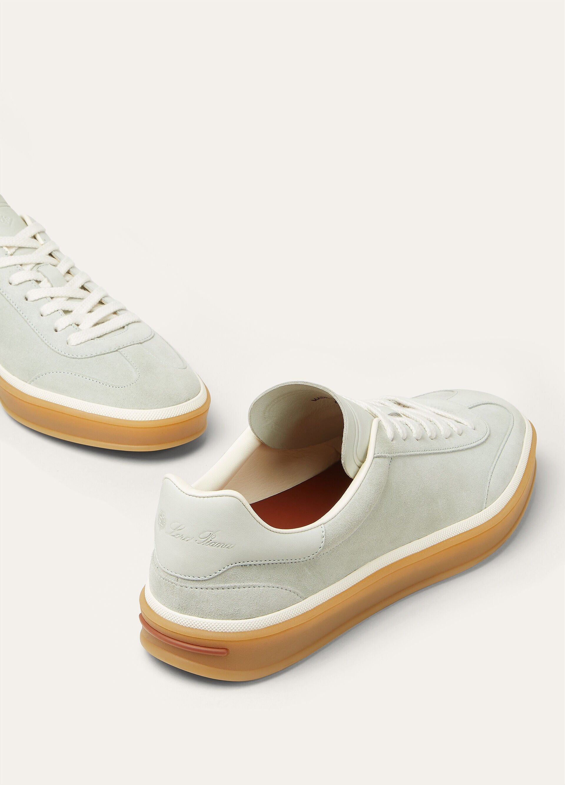 Tennis Walk Sneaker Suede Calf Split Popsicle Mint