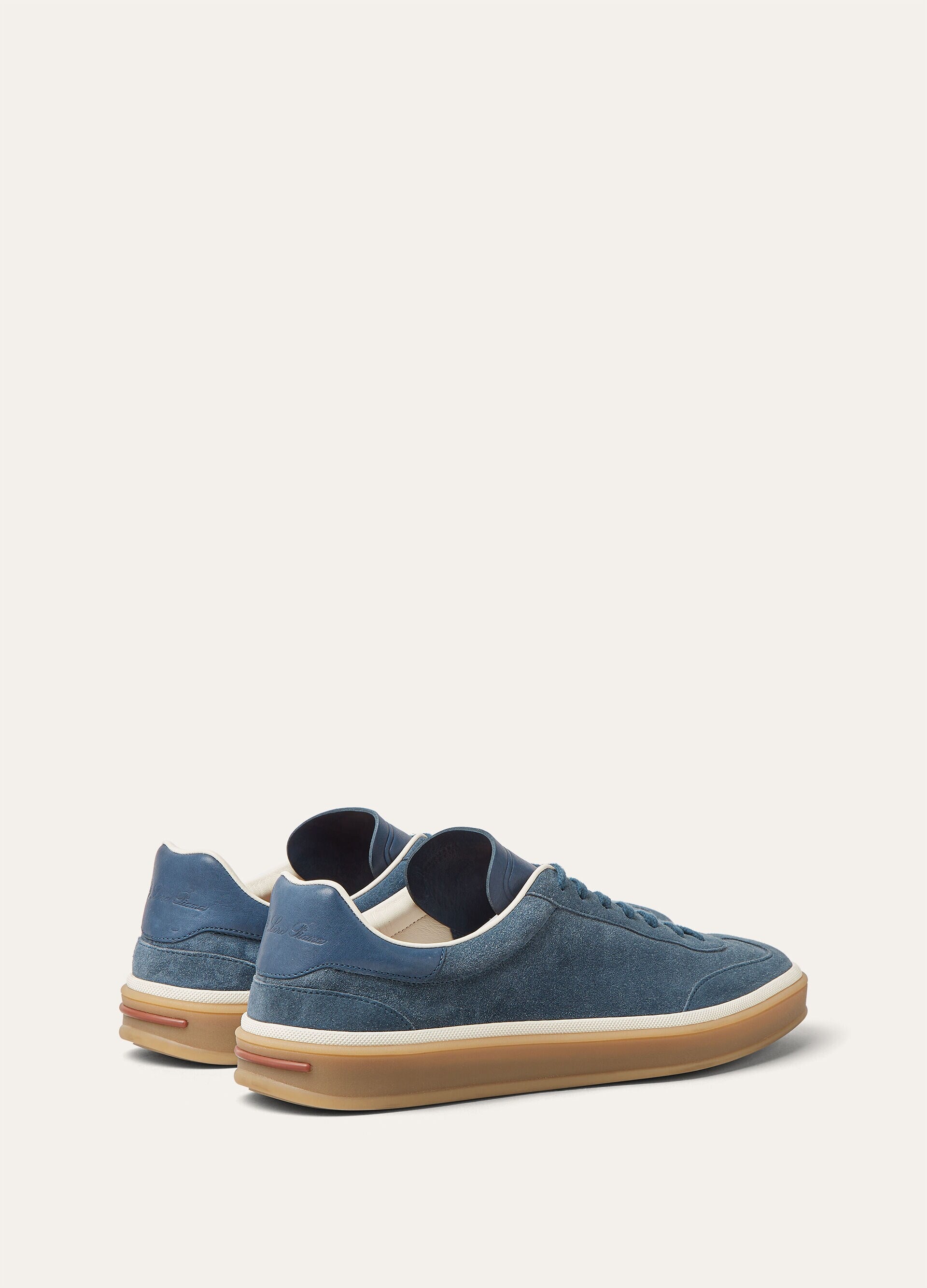 Tennis Walk Sneaker Suede Calf Split Black Figs