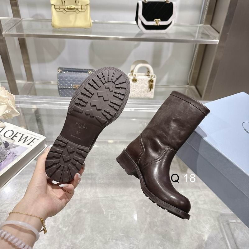 Prada Leather Boots