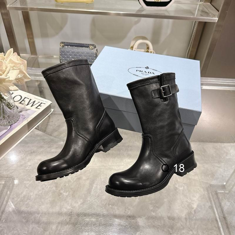 Prada Leather Boots