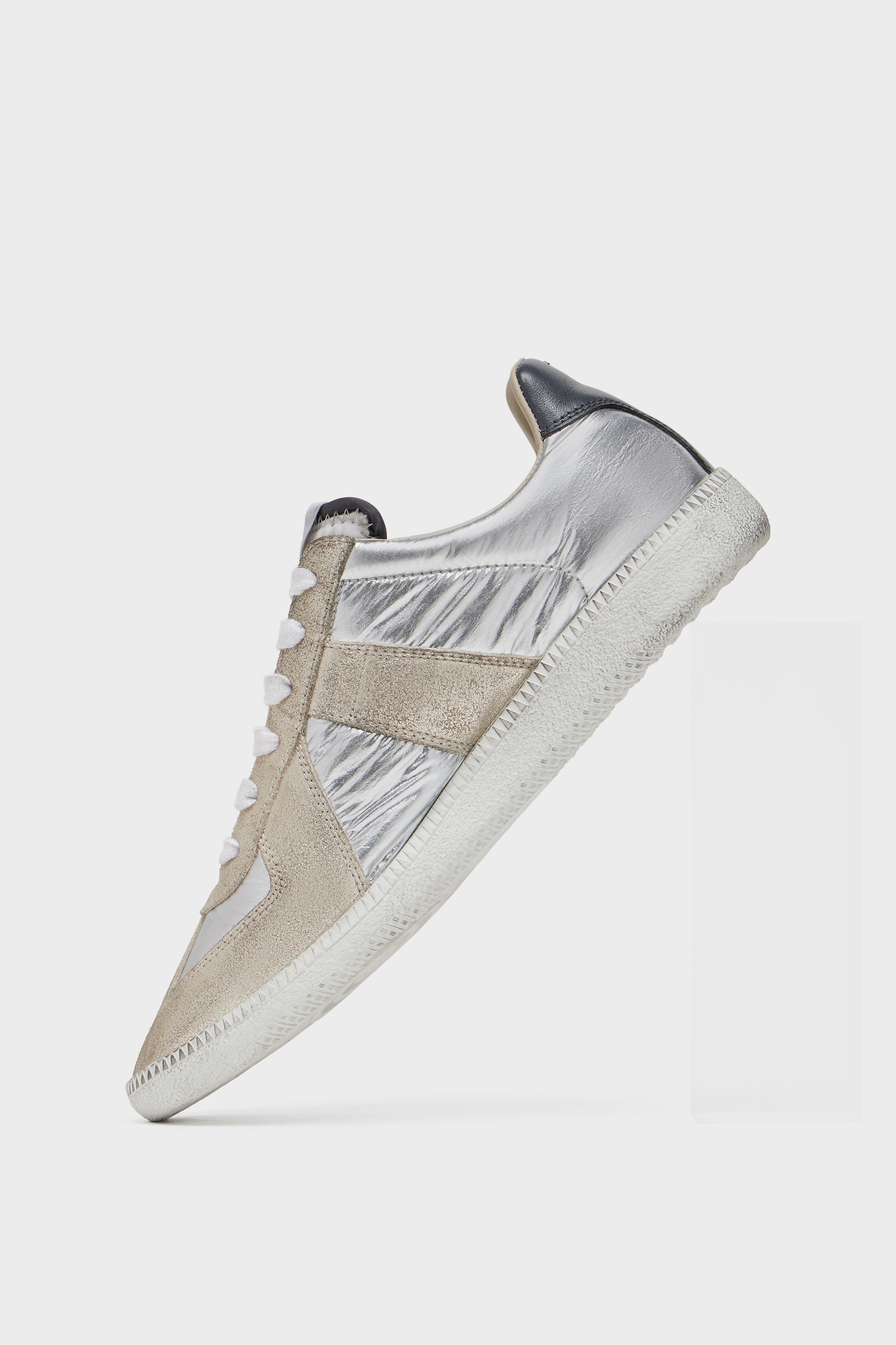 Maison Margiela Replica Sneakers Iridescent Silver