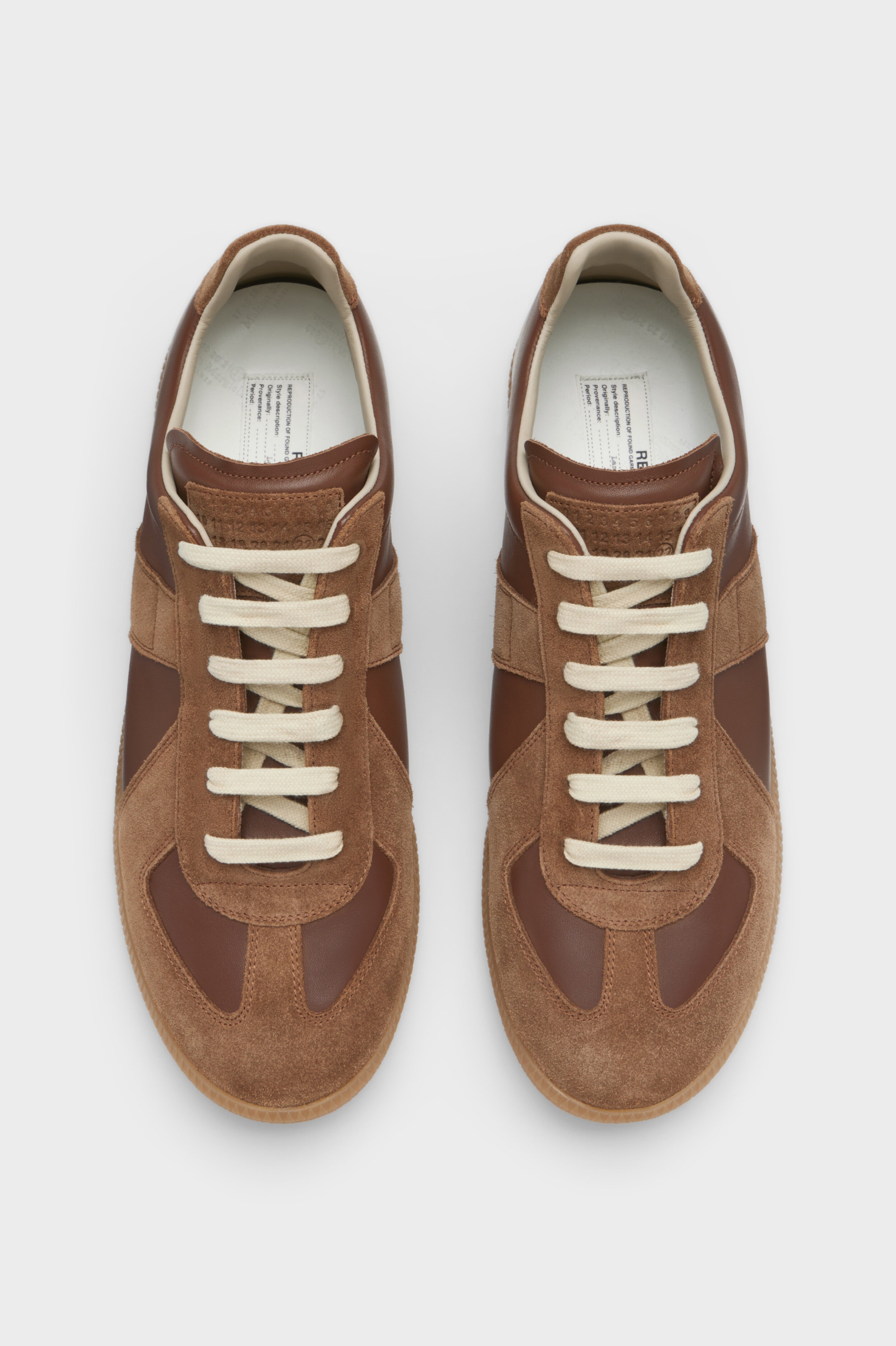 Maison Margiela Replica Sneakers Adobe Brown