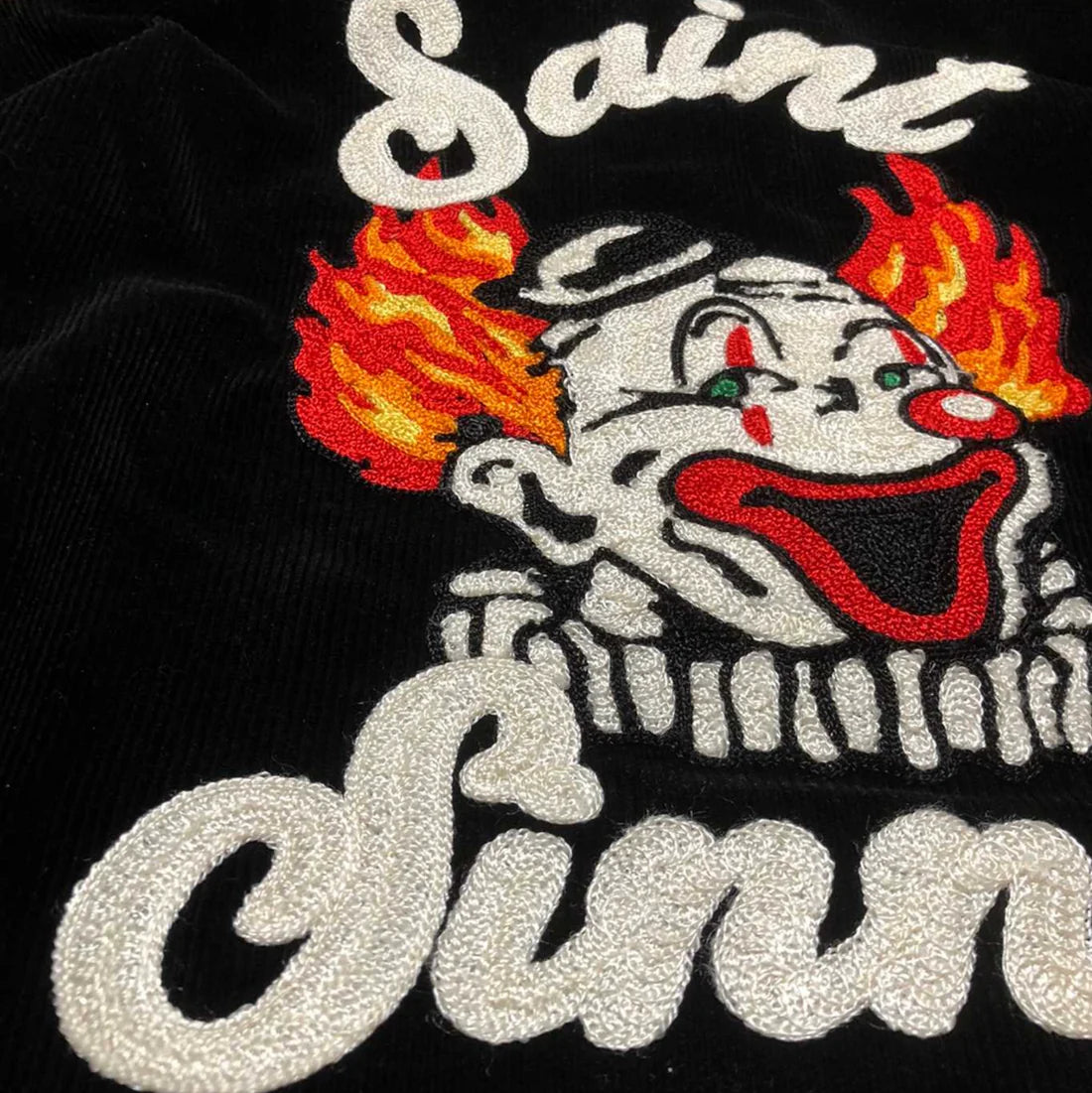 Sinner's Circus Corduroy Embroidery Jacket