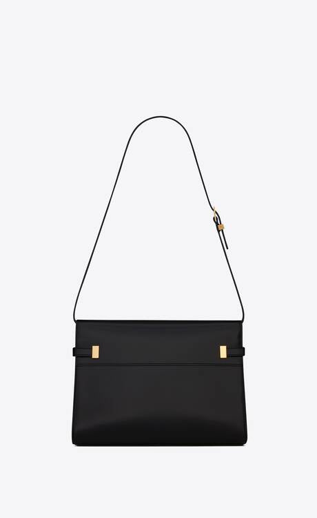 YSL Manhattan Leather Black