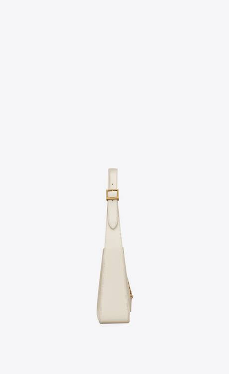 YSL Le 5 à 7 Supple Leather White