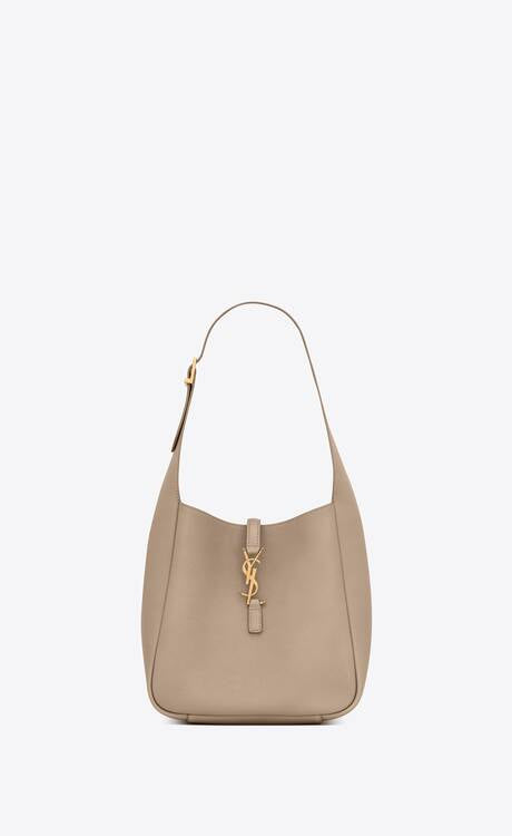 YSL Le 5 à 7 Supple Small Leather Dusty Grey