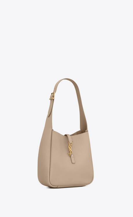 YSL Le 5 à 7 Supple Small Leather Dusty Grey