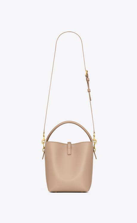 YSL Le 37 Small Leather Beige