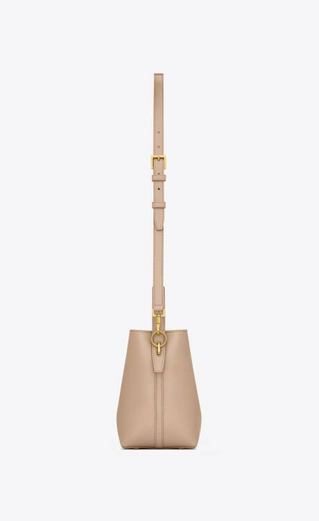 YSL Le 37 Small Leather Beige