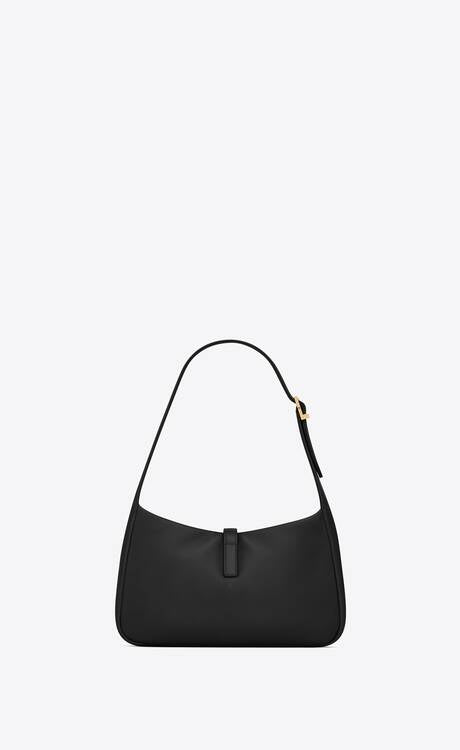 YSL Le 5 à 7 Supple Leather Black