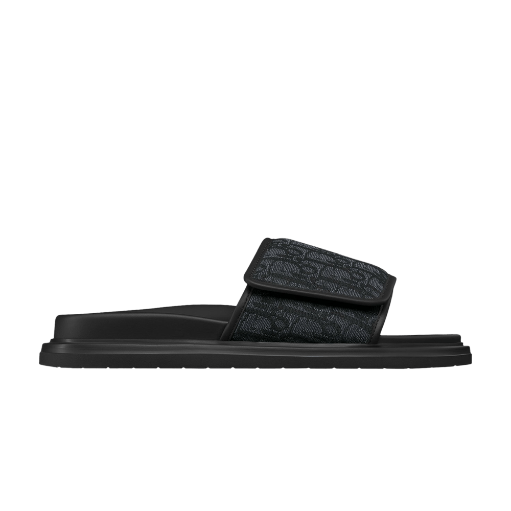 Dior Aqua Sandal 'Dior Oblique - Triple Black'