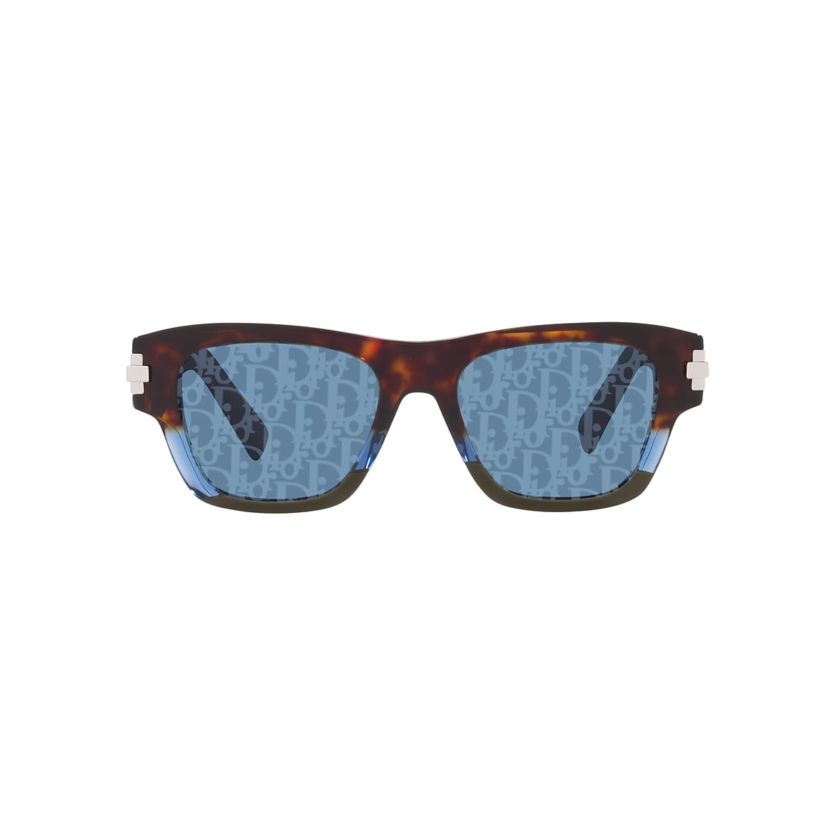 DIOR DiorBlackSuit Xl S2U Tortoise - Men Luxury Sunglasses, Blue Lens