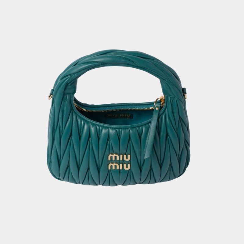 Wander Matelasse Nappa Leather Hobo Bag