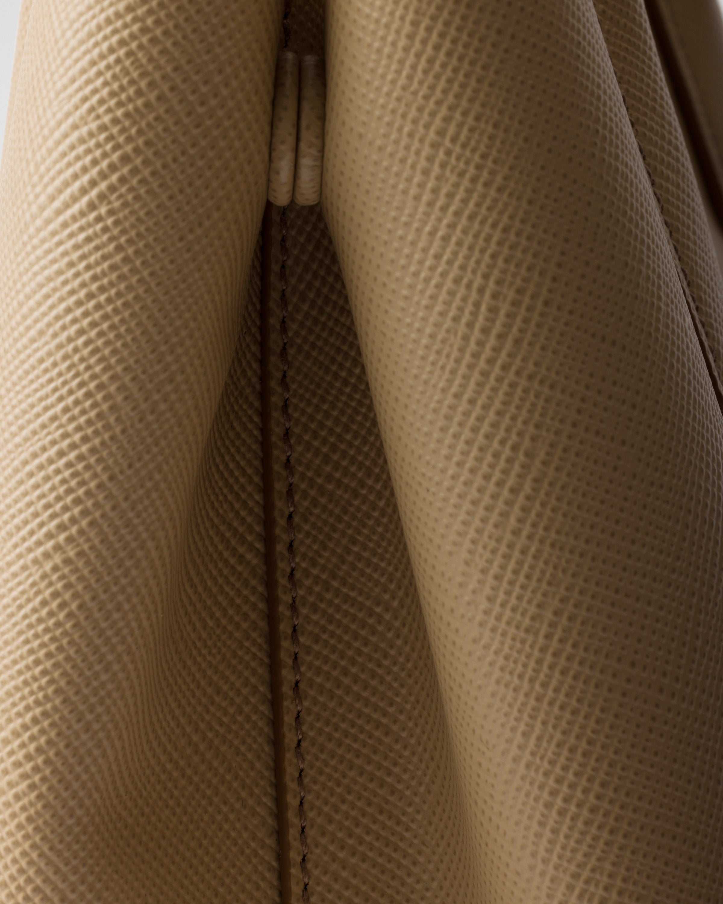 Medium Prada Double Saffiano leather bag Sand Beige