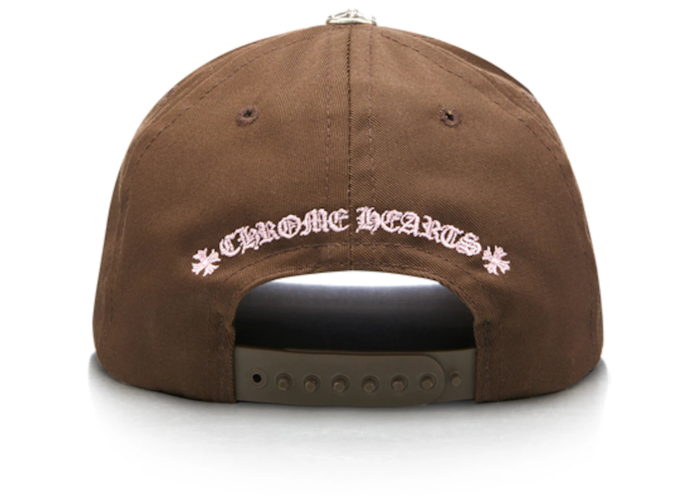 Chrome Hearts CH Baseball Hat Brown/Pink