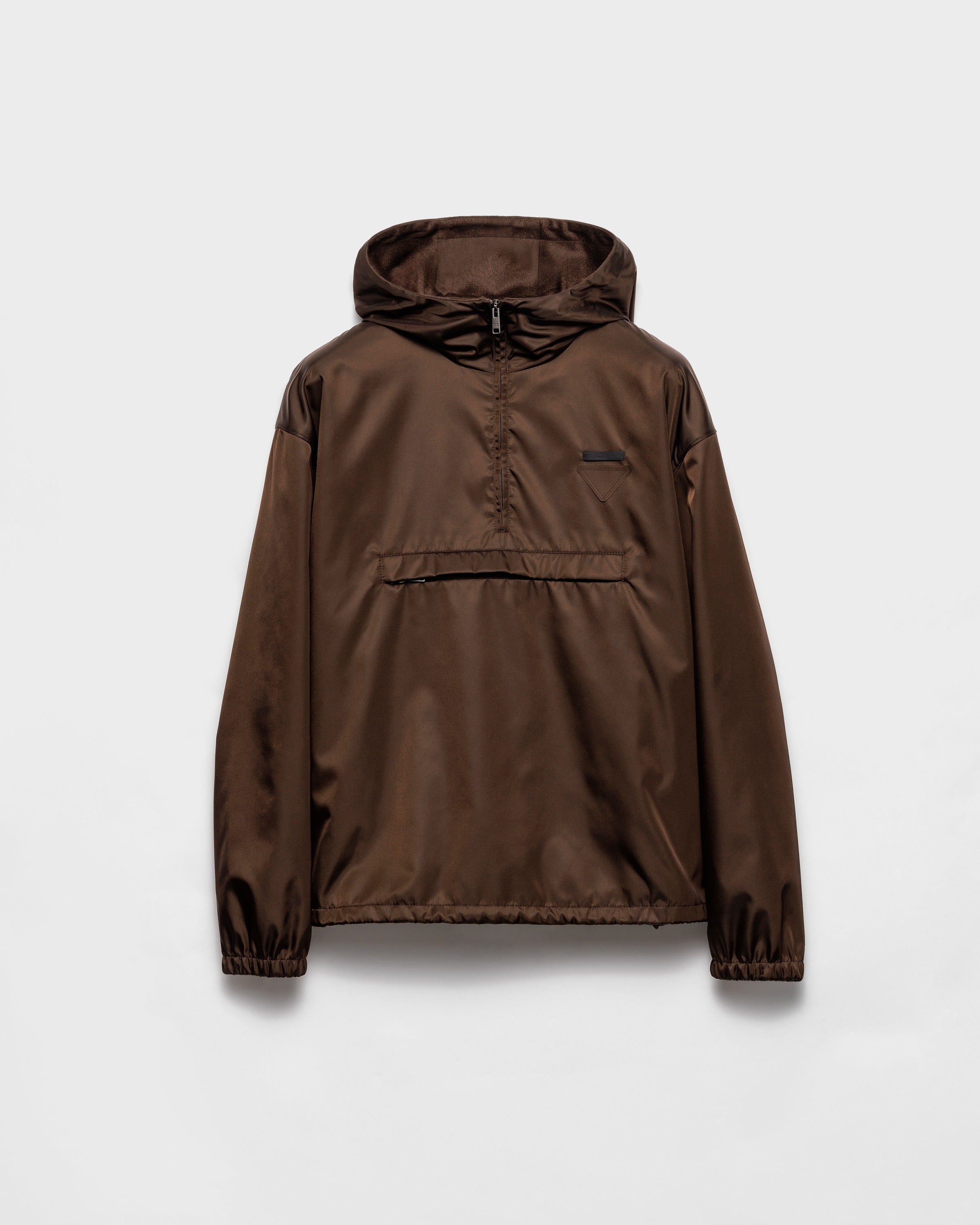 Re-Nylon anorak Cocoa Brown