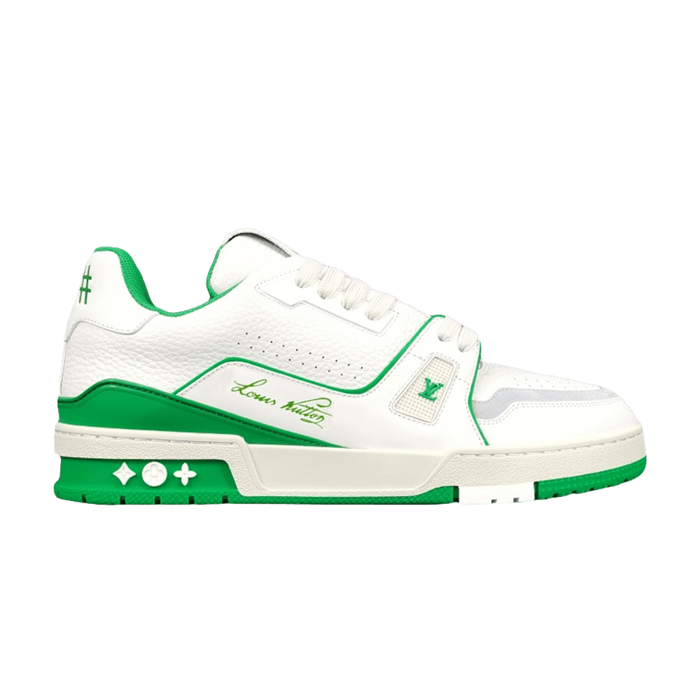 Louis Vuitton Trainer #54 Signature White Green
