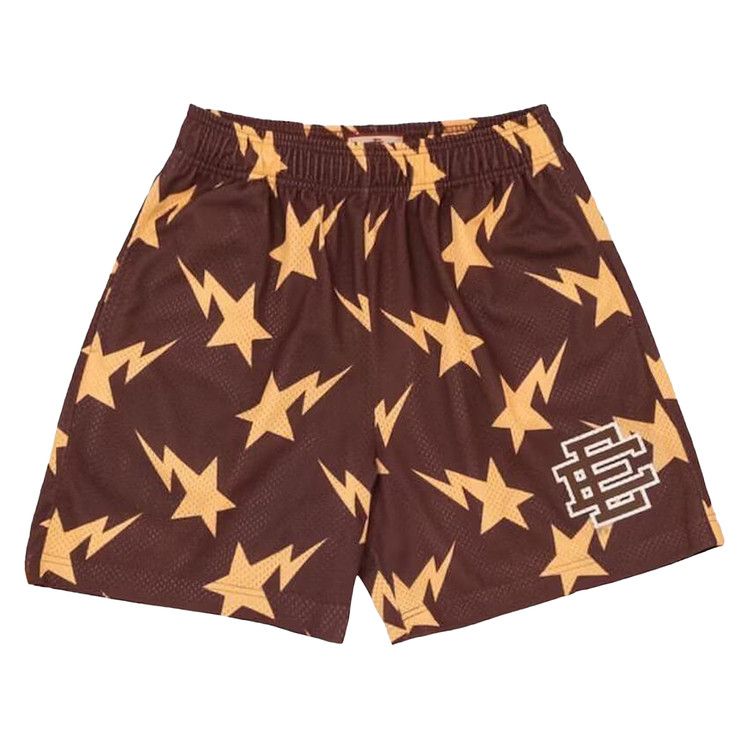 Eric Emanuel x BAPE Miami Basic Short 'Brown/Yellow'