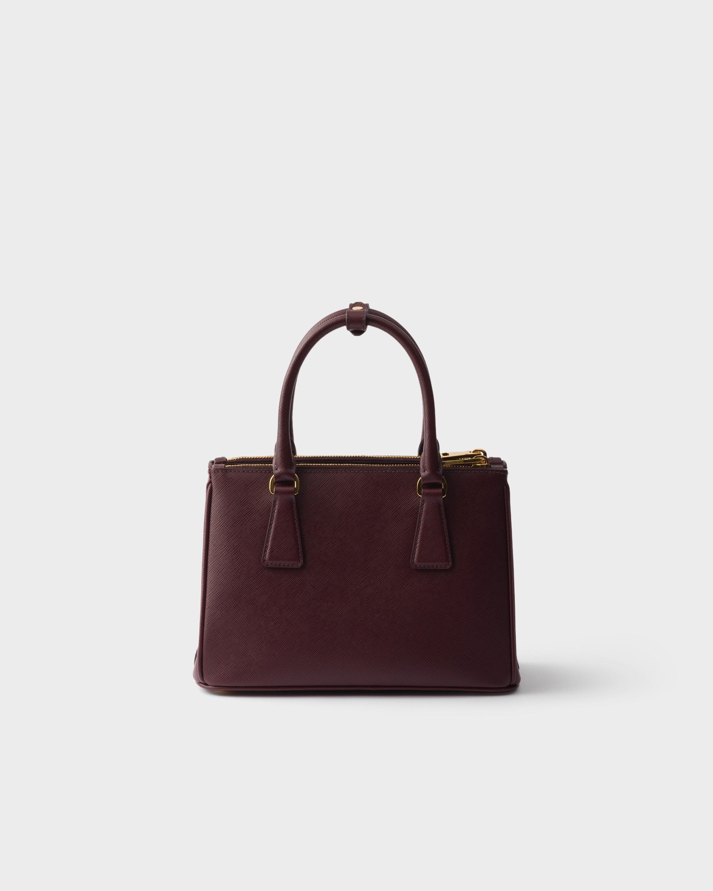 Small Prada Galleria Saffiano leather bag Burgundy